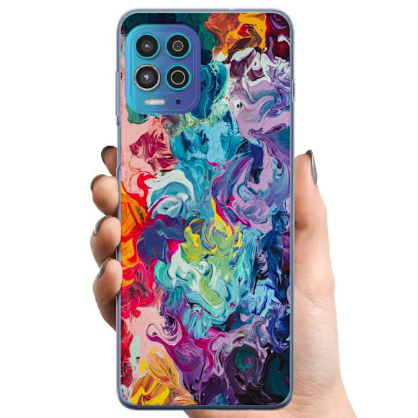 Motorola Moto G100 TPU Mobildeksel Ville Farger
