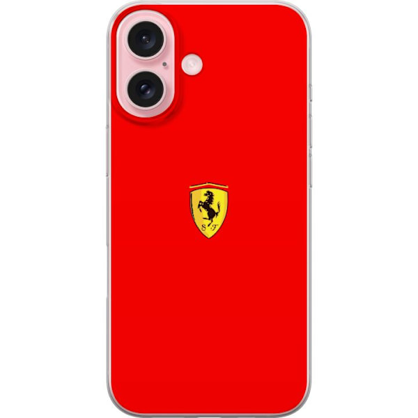 Apple iPhone 16 Läpinäkyvä kuori Ferrari S.p.A.