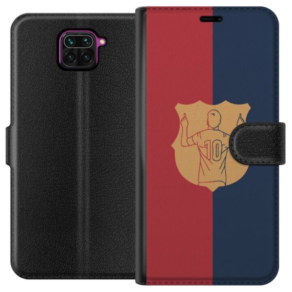 Xiaomi Redmi Note 9 Lommeboketui FC Barcelona