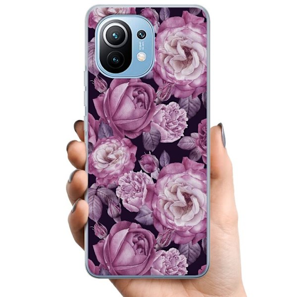 Xiaomi Mi 11 TPU Mobilskal Blommor