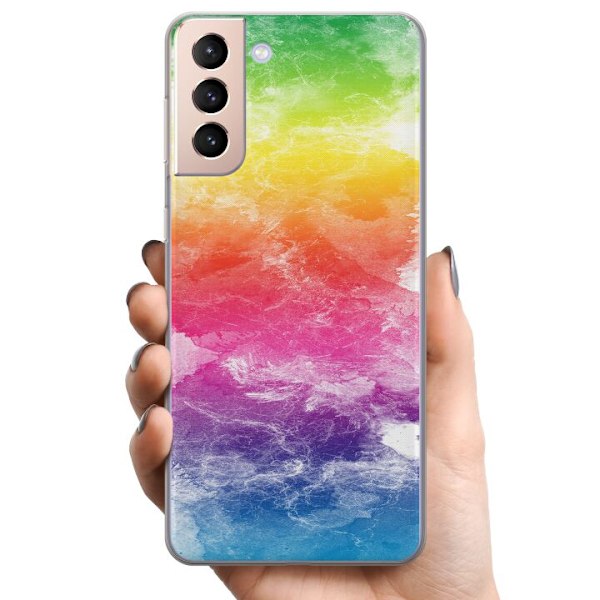 Samsung Galaxy S21+ 5G TPU Mobildeksel Vannfarget Fading