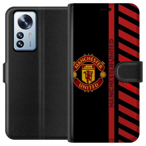 Xiaomi 12 Pro Lompakkokotelo Manchester United