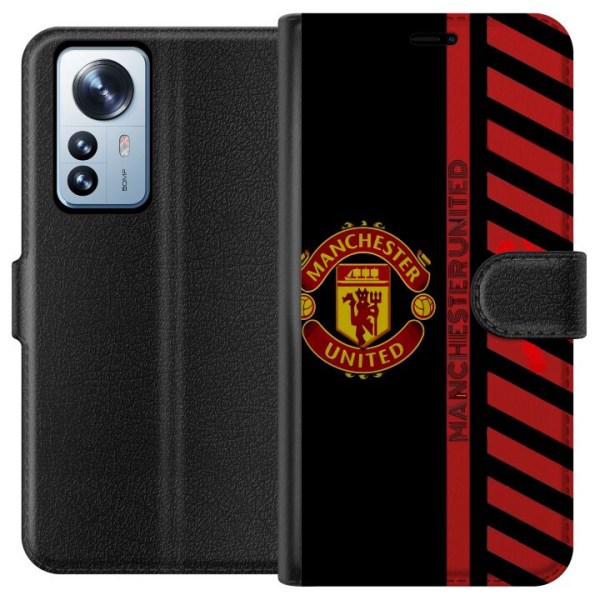 Xiaomi 12 Pro Tegnebogsetui Manchester United