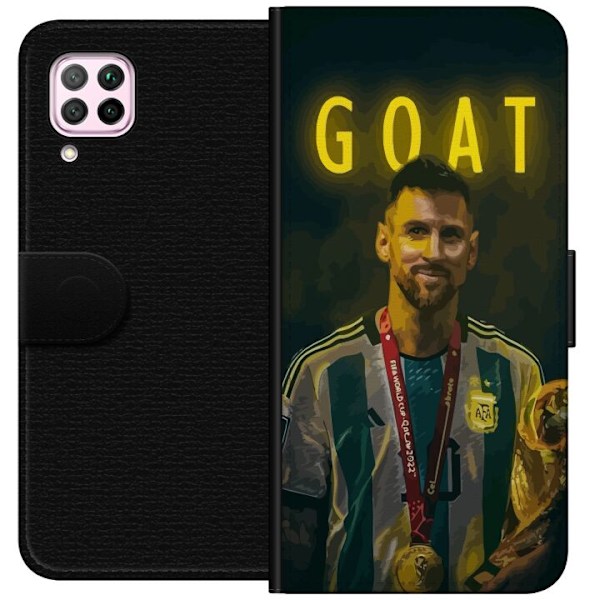 Huawei P40 lite Lompakkokotelo Vuohi Messi