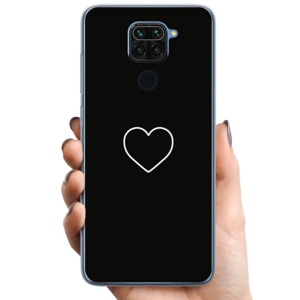 Xiaomi Redmi Note 9 TPU Mobilskal Hjärta