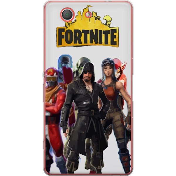 Sony Xperia Z3 Compact Läpinäkyvä kuori Fortnite