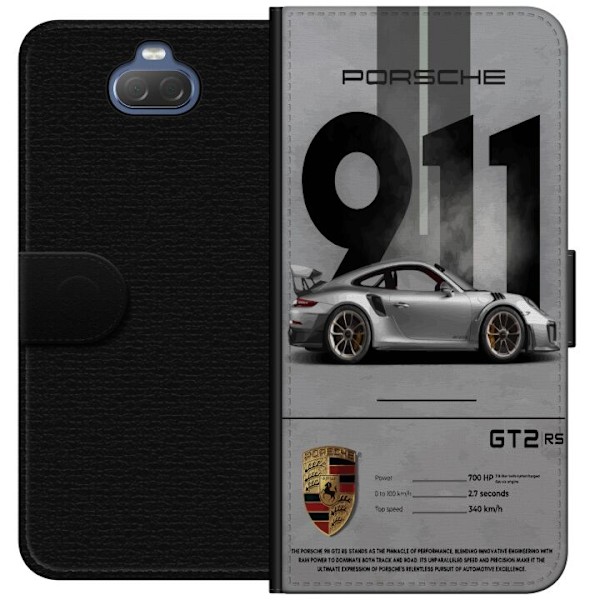 Sony Xperia 10 Plus Lompakkokotelo Porsche 911