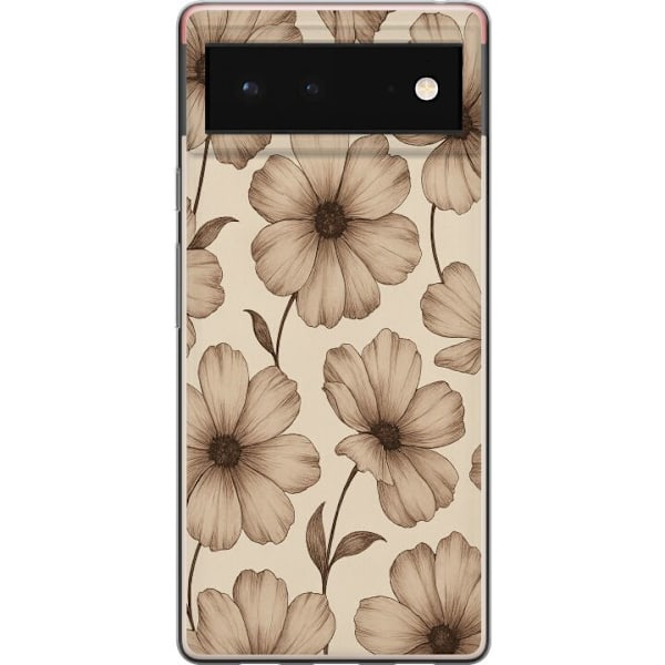 Google Pixel 6 Genomskinligt Skal Pastel Rush