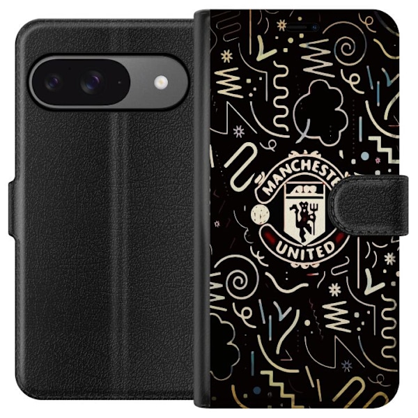 Google Pixel 9 Pro Tegnebogsetui Manchester United