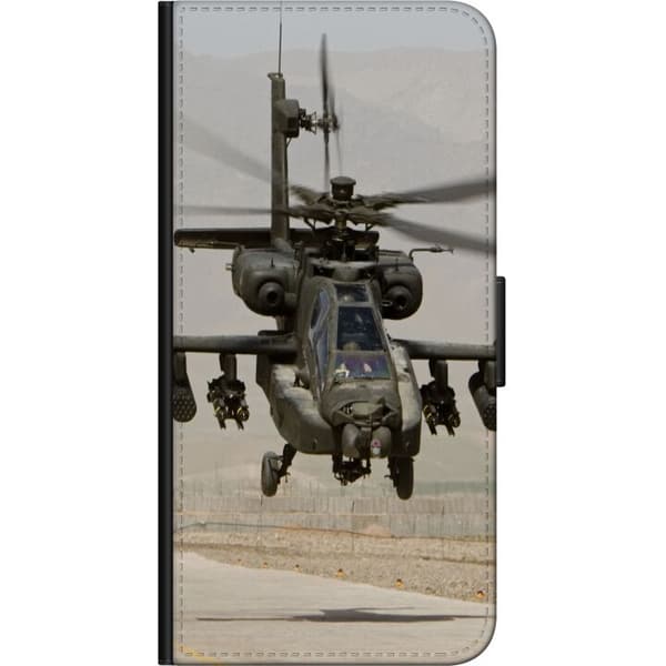 Kompatibel Tegnebogsetui til OnePlus 9 Pro AH-64 Apache Attack Helicopter