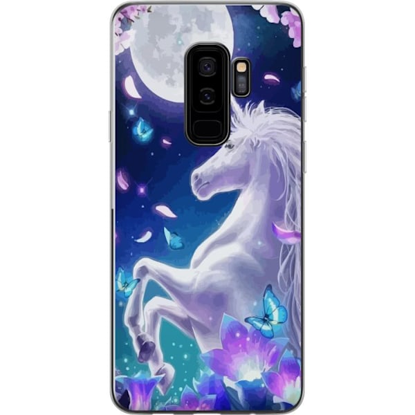 Samsung Galaxy S9+ Genomskinligt Skal Unicorn