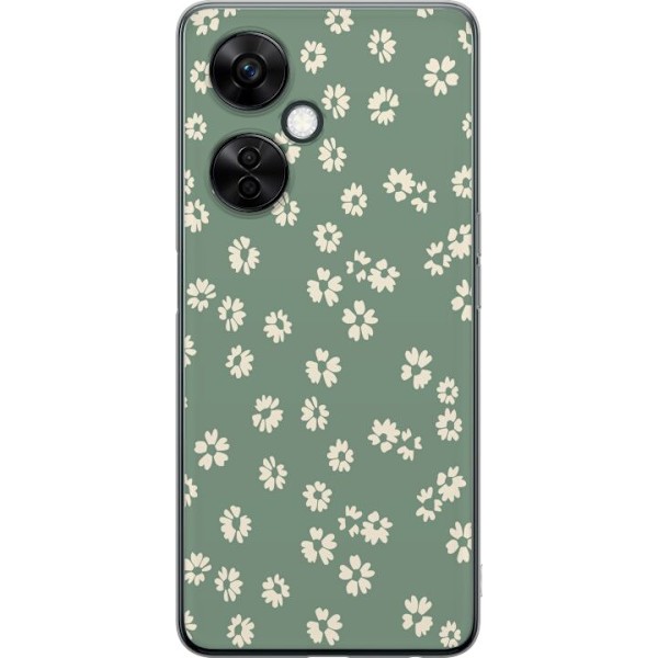 OnePlus Nord CE3 Genomskinligt Skal Blomsterdröm – färgglatt blommönster