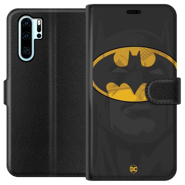 Kompatibelt Lommeboketui til Huawei P30 Pro Batman