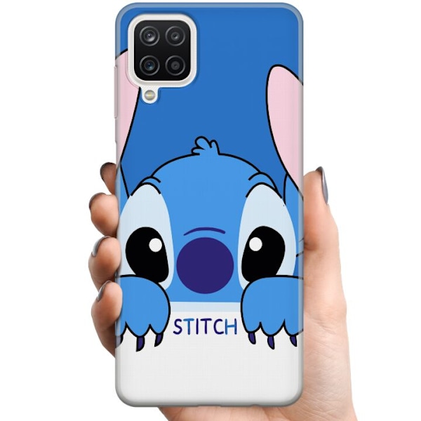 Samsung Galaxy A12 TPU Mobilskal Stitch