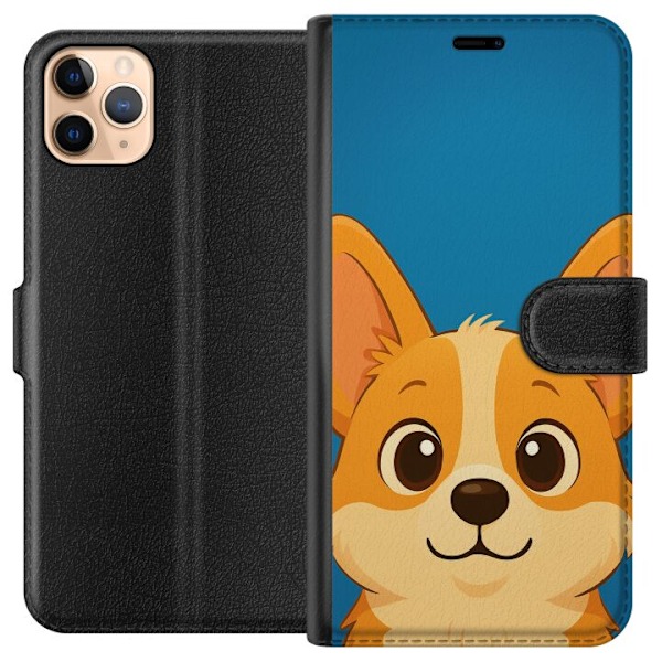 Apple iPhone 11 Pro Max Lommeboketui Hello Corgi