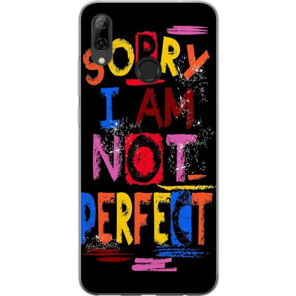 Huawei P smart 2019 Gennemsigtig cover Sorry