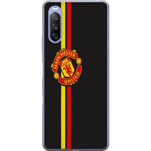Sony Xperia 10 III Lite Genomskinligt Skal Manchester United F