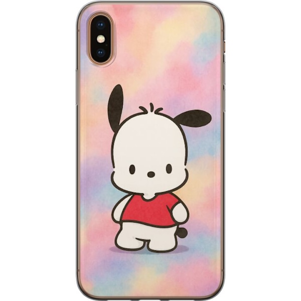 Apple iPhone X Gennemsigtig cover Kawaii Sanrio Pochacco