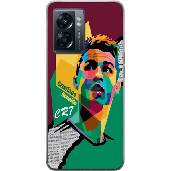 OnePlus Nord N300 Läpinäkyvä kuori Ronaldo