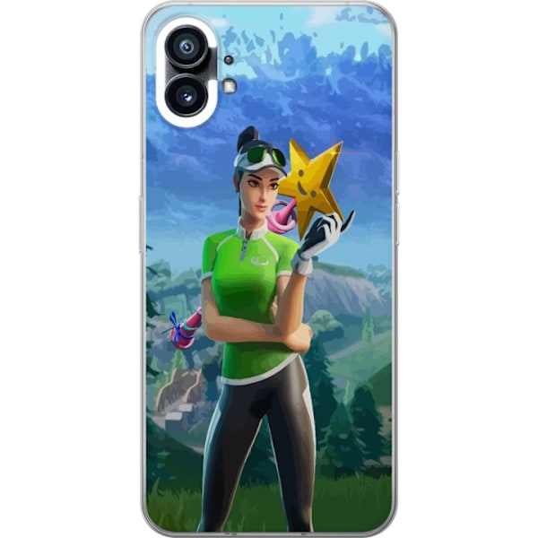 Nothing Phone (1) Gennemsigtig cover Fortnite