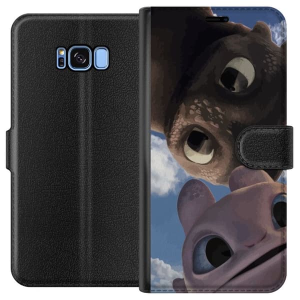 Kompatibelt Lommeboketui til Samsung Galaxy S8 Søt drage bestevenner selfie