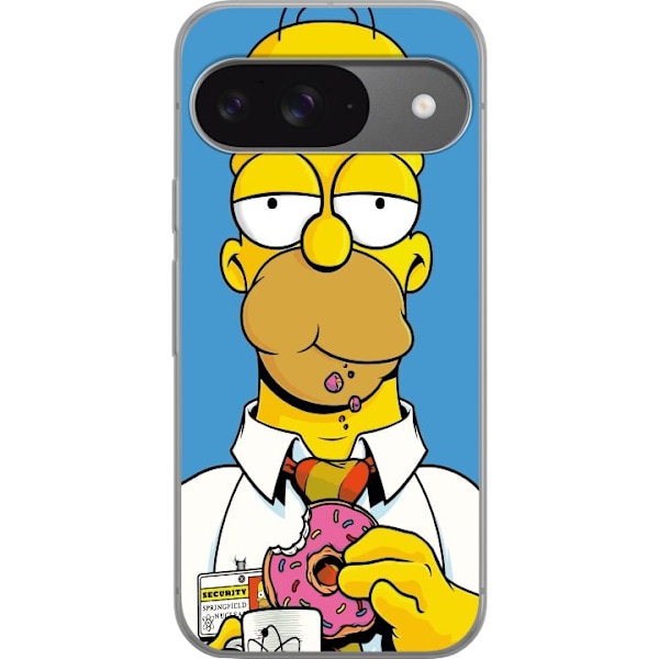 Google Pixel 9 Gennemsigtig cover Homer Simpson