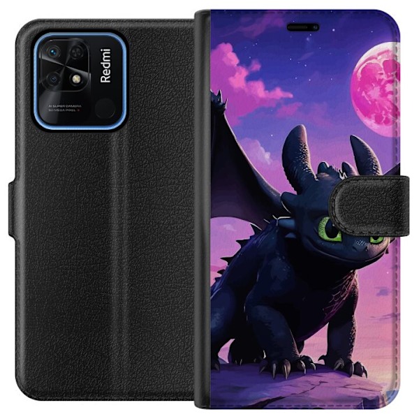 Xiaomi Redmi 10C Plånboksfodral How to Train Your Dragon (Draktränaren)