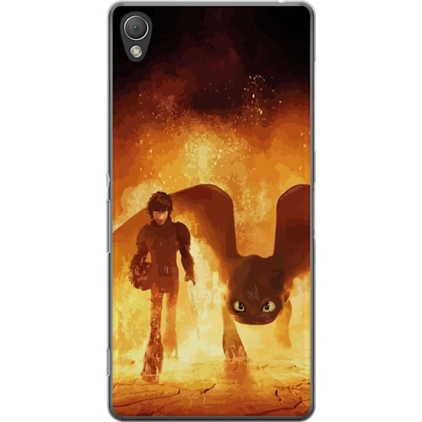 Sony Xperia Z3 Gennemsigtig cover Drage Træner