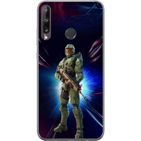 Huawei P40 lite E Gennemsigtig cover Fortnite - Master Chief