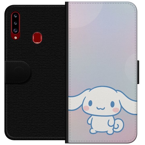 Samsung Galaxy A20s Lommeboketui Kawaii Sanrio Cinnamonroll