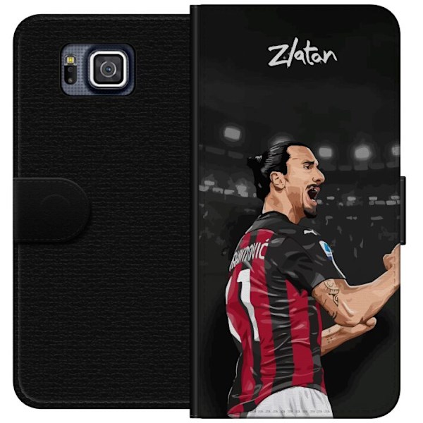 Samsung Galaxy Alpha Plånboksfodral Zlatan