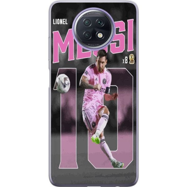 Xiaomi Redmi Note 9T Gennemsigtig cover Lionel Messi