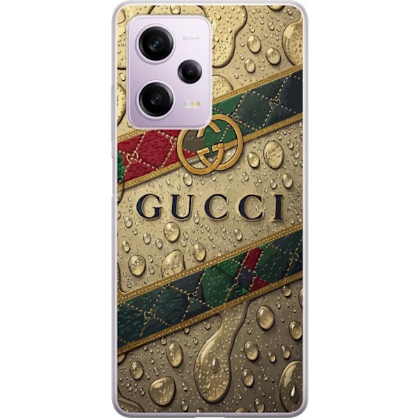 Xiaomi Redmi Note 12 Pro Gjennomsiktig deksel Gucci