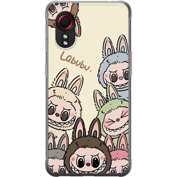 Samsung Galaxy Xcover 5 Gjennomsiktig deksel Labubu Pastel Col