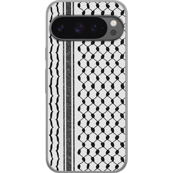 Google Pixel 9 Pro XL Läpinäkyvä kuori Palestiinalainen kuv