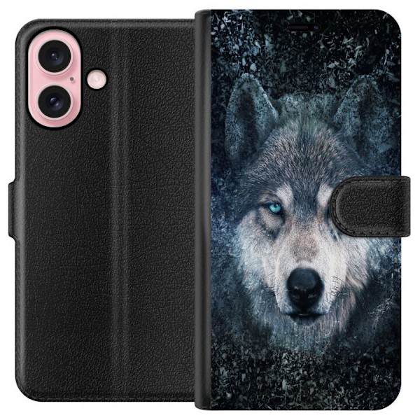 Apple iPhone 16 Lommeboketui Ulver