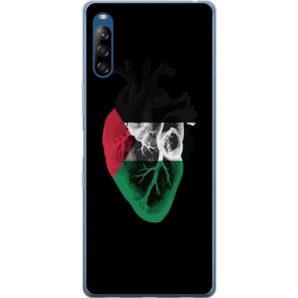 Sony Xperia L4 Gennemsigtig cover Palestina Hjerte
