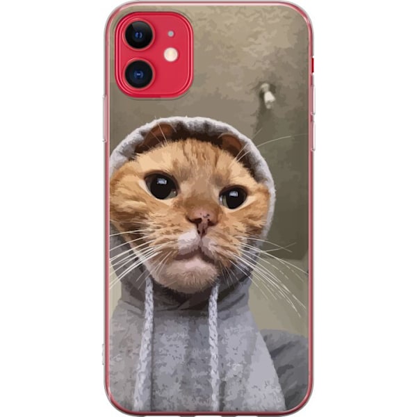 Apple iPhone 11 Gennemsigtig cover Kat Trøje