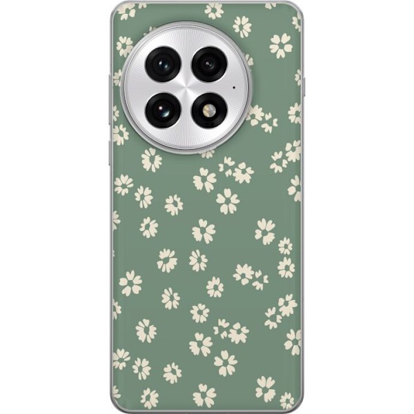 OnePlus 13 Genomskinligt Skal Blomsterdröm – färgglatt blommönster