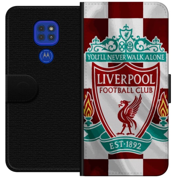 Motorola Moto G9 Play Plånboksfodral Liverpool FC