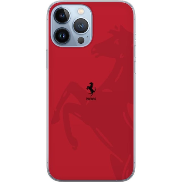 Apple iPhone 13 Pro Max Gennemsigtig cover Ferrari