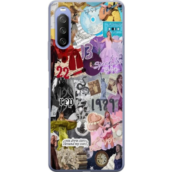 Sony Xperia 10 III Gennemsigtig cover Taylor Swift