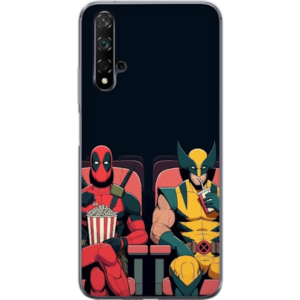 Huawei nova 5T Genomskinligt Skal Deadpool & Wolverine