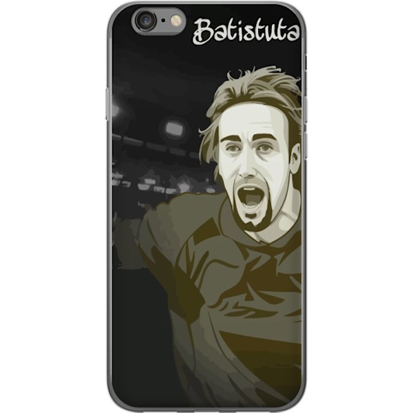 Apple iPhone 6 Gennemsigtig cover Gabriel Batistuta