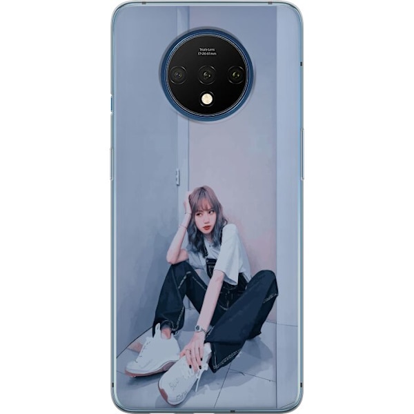 OnePlus 7T Läpinäkyvä kuori Lisa from Blackpink – K-pop Style Icon