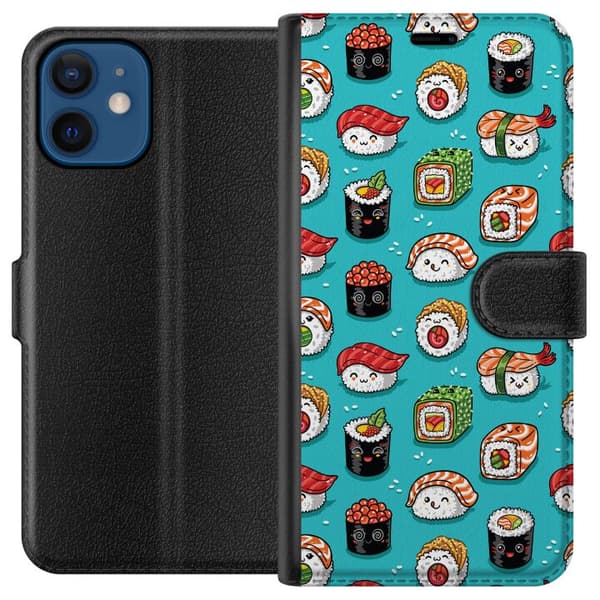 Yhteensopiva Lompakkokotelo Apple iPhone 12 mini Sushi