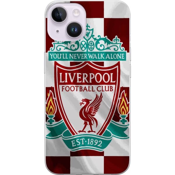 Kompatibelt Mobildeksel til Apple iPhone 14 Liverpool FC