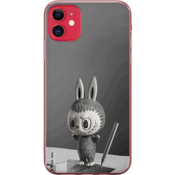 Apple iPhone 11 Genomskinligt Skal Pop Mart MEGA LABUBU LABUBU