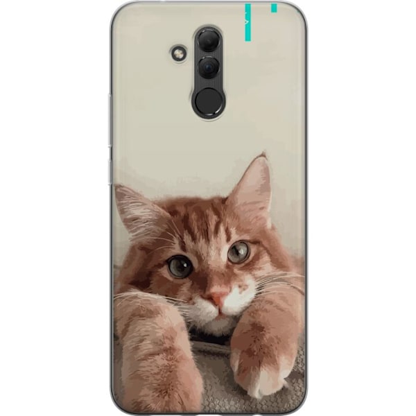 Huawei Mate 20 lite Gjennomsiktig deksel Katt