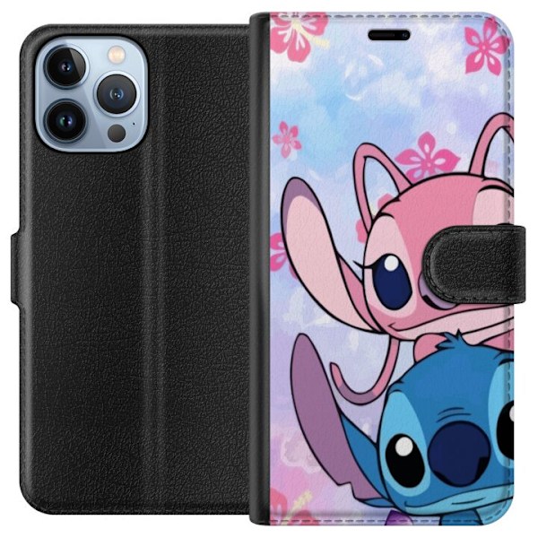 Apple iPhone 13 Pro Max Plånboksfodral Stitch & Angel